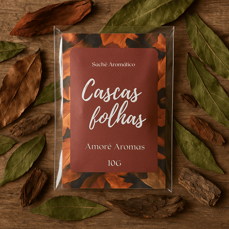 Sache aromático Cascas e folhas 10g