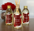 Refil de Difusor de Ambientes Morango e Chantilly 100 ml + 5 Varetas Grátis