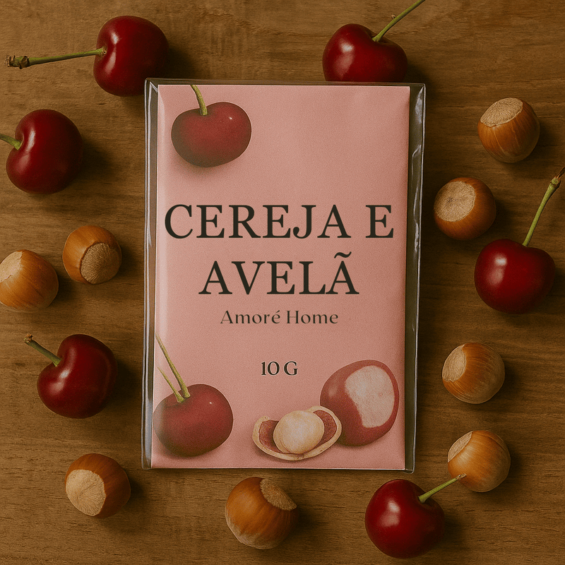 Sachê Aromático Cereja e avelã 10g