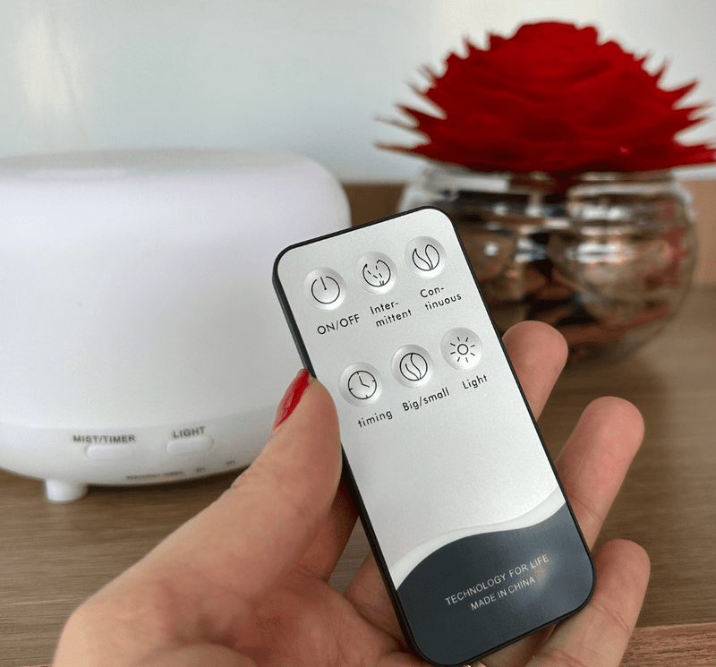 Umidificador de Ar - Aromatizador de Ambiente com LED