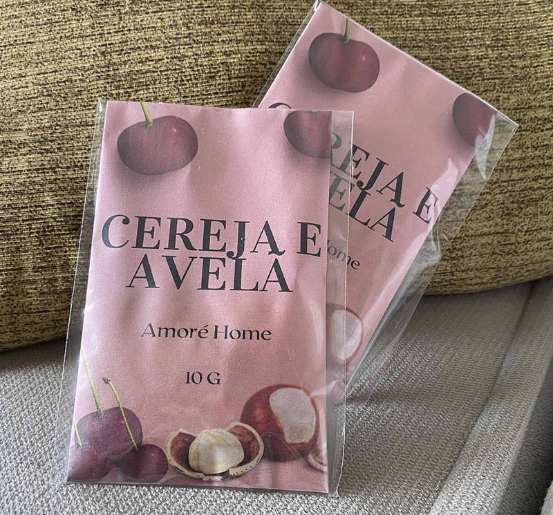 Sachê Aromático Cereja e avelã 10g