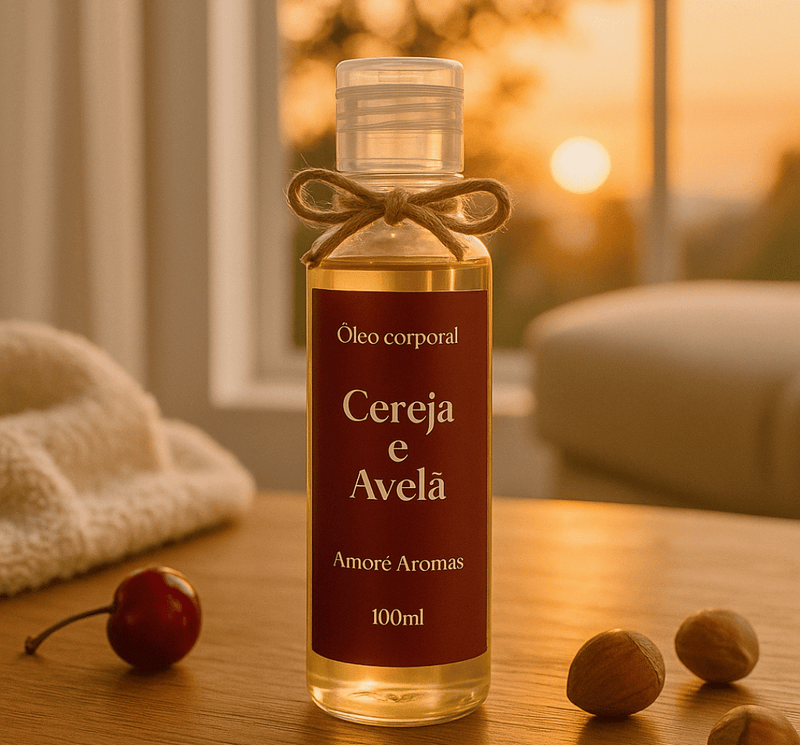 Óleo Corporal de Cereja e Avelã