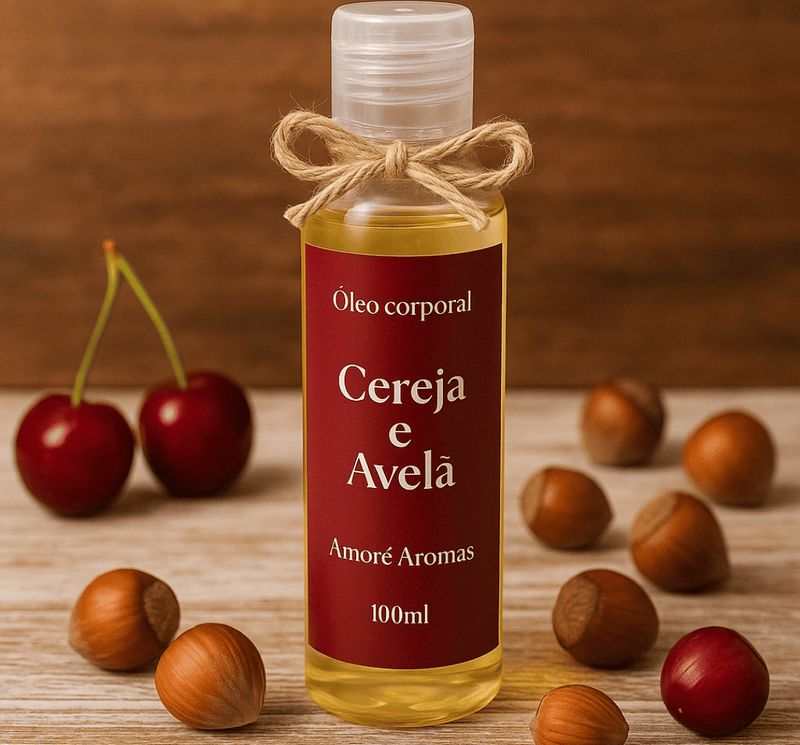 Óleo Corporal de Cereja e Avelã