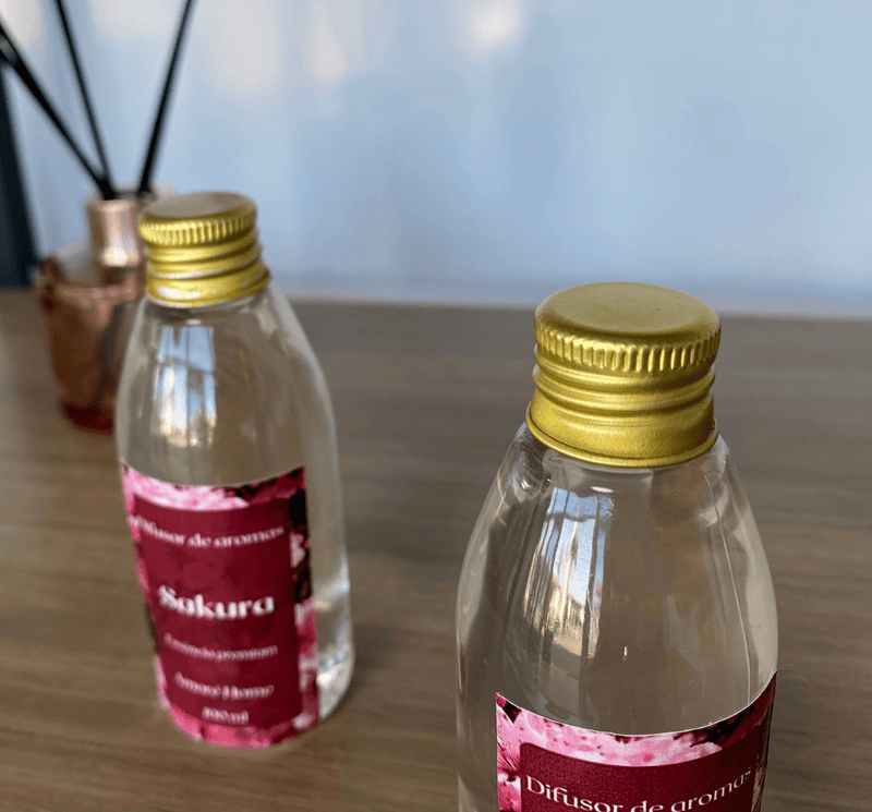 Difusor de Ambiente Sakura 100ml + 5 Varetas Grátis