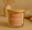 Vela Aromática Aconchego - Flor de algodão 110g
