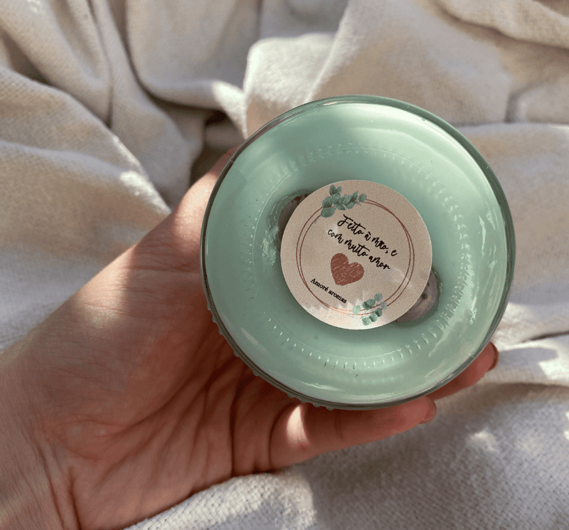 Vela Aromática Bem-estar - Folhas de Figo 110g