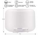 Umidificador de Ar - Aromatizador de Ambiente com LED