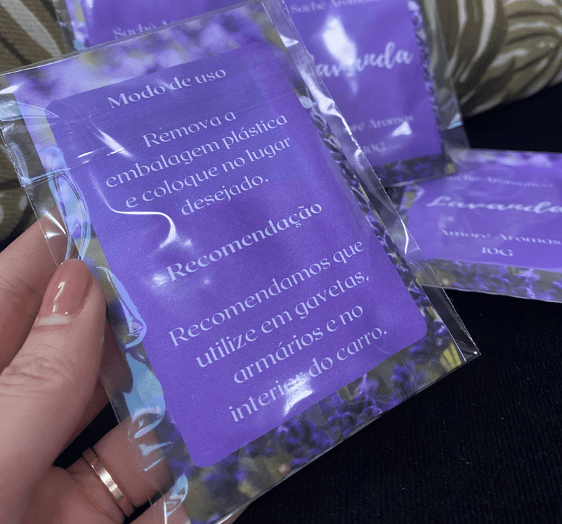 Sachê Aromático Lavanda 10g