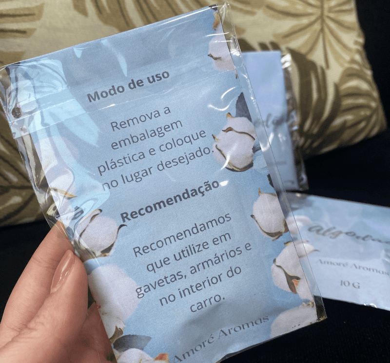 Sachê Aromático de Algodão 10g