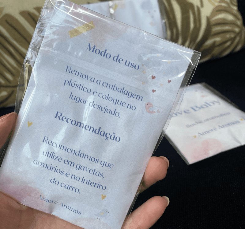 Sachê Aromático Love Baby 10g