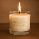 Vela Aromática Morango com Chantilly 110g