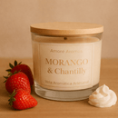 Vela Aromática Morango com Chantilly 110g