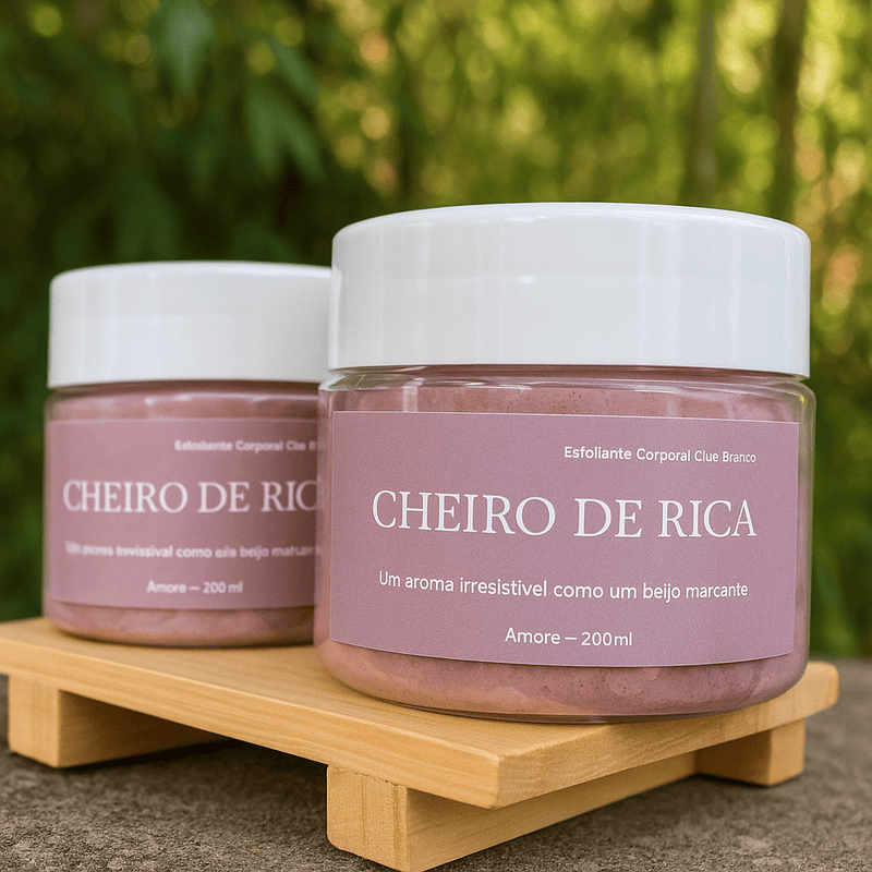 Esfoliante Corporal das Gringas - Chá Branco