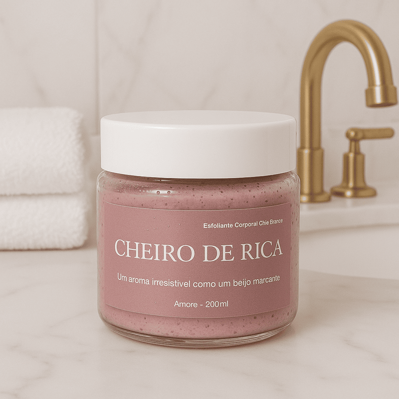 Esfoliante Corporal das Gringas - Chá Branco