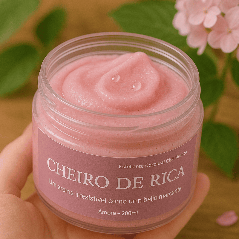 Esfoliante Corporal das Gringas - Chá Branco