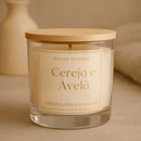 Vela Aromática Cereja e Avelã 110g