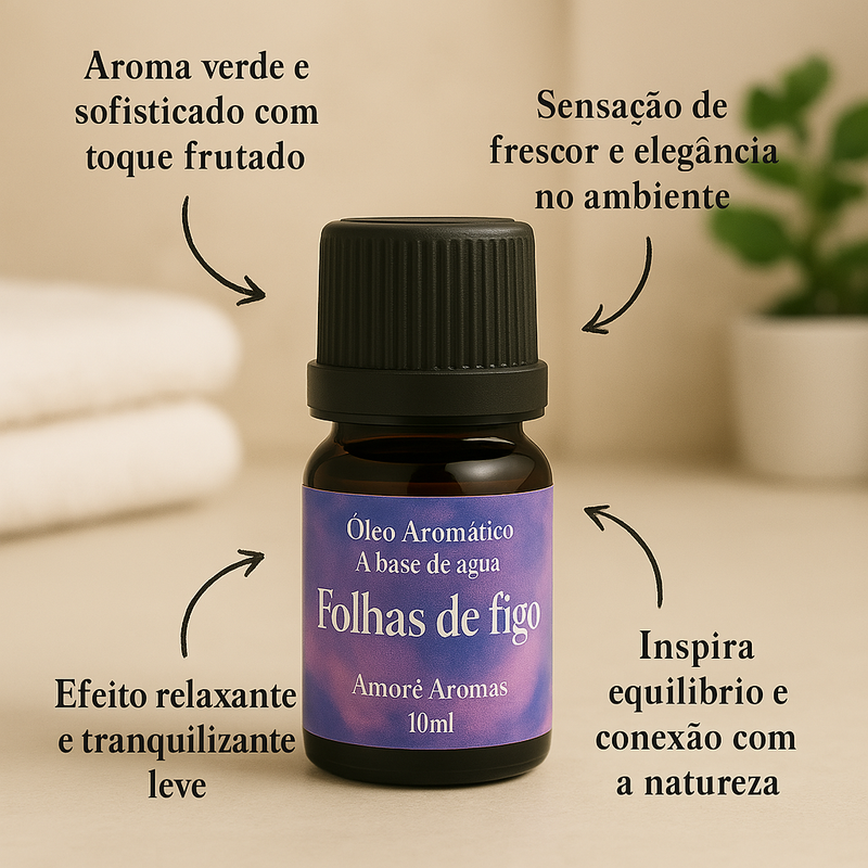 Óleo Aromático Folhas de Figo 10ml
