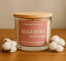 Vela Aromática Aconchego - Flor de algodão 110g