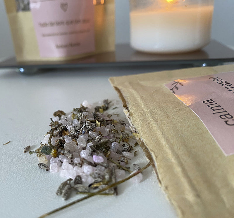 Escalda Pés de Lavanda + Calma - Estresse - 220g