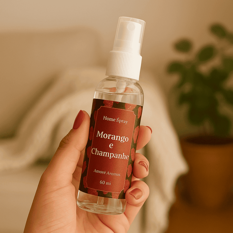 Home Spray - Morango e Champanhe 60ml